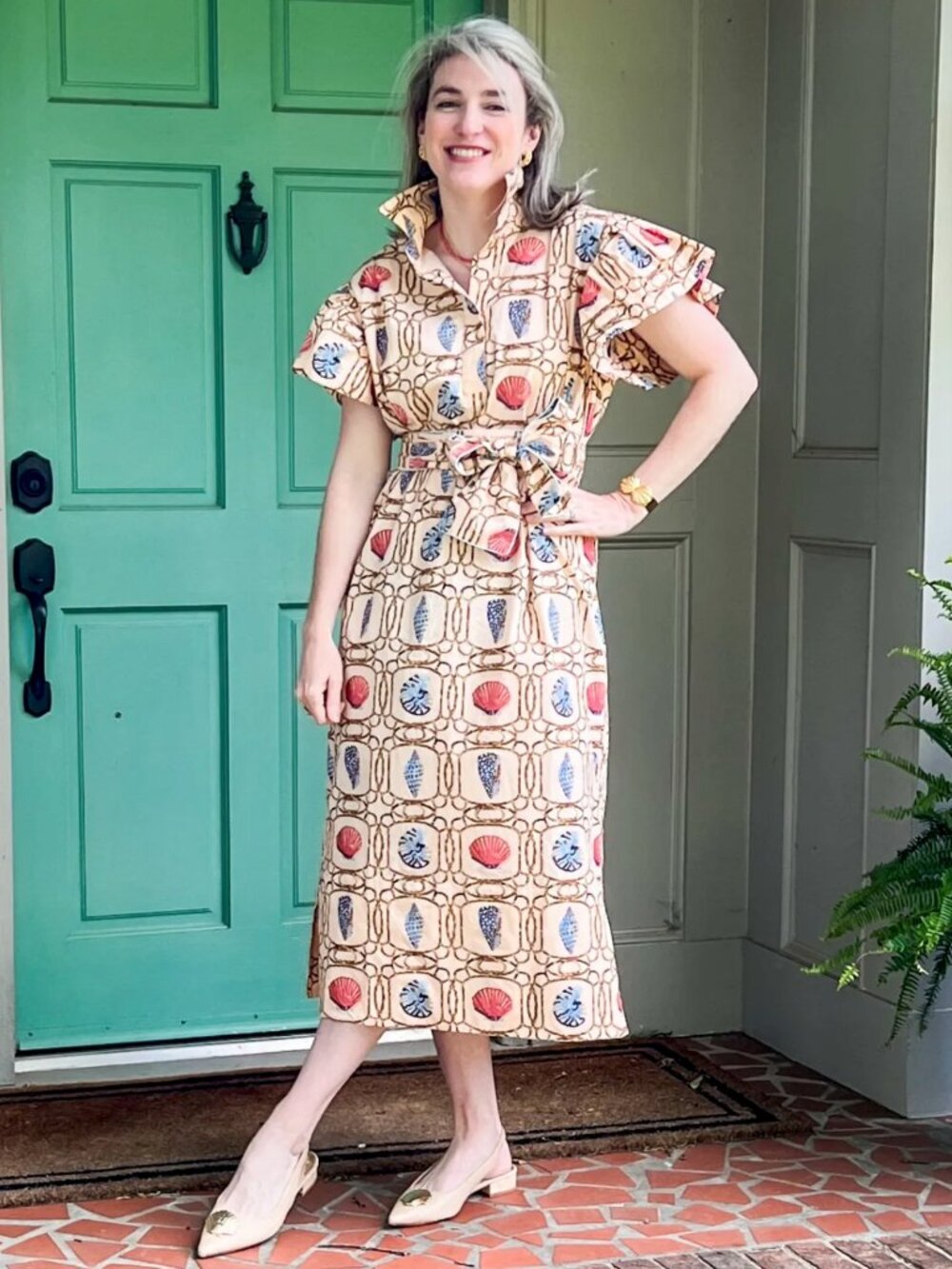 Holly Shae Design Gigi Dress in Signature Shell